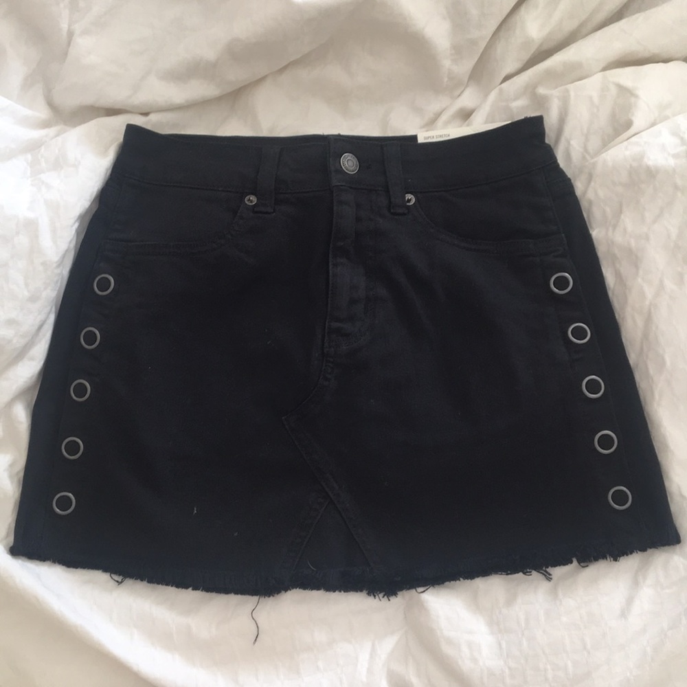 Black American eagle skirt